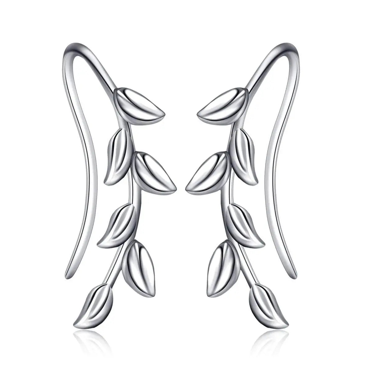 Ear Cuff Sterling Silver Climber Crawler-Jewearrings