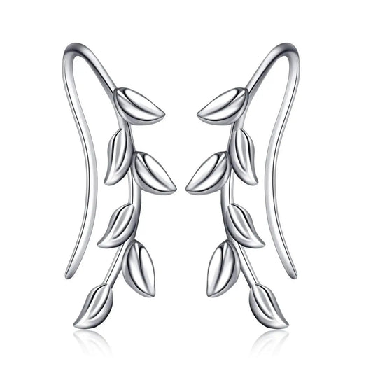 Ear Cuff Sterling Silver Climber Crawler-Jewearrings