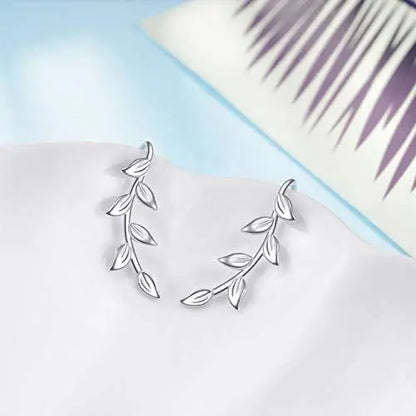 Ear Cuff Sterling Silver Climber Crawler-Jewearrings