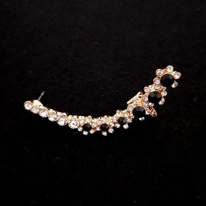 Ear Cuff Sweet Snowflake Diamond-Jewearrings