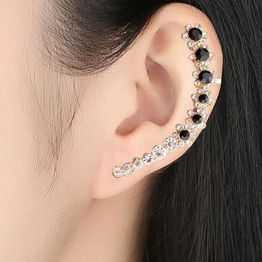 Ear Cuff Sweet Snowflake Diamond-Jewearrings