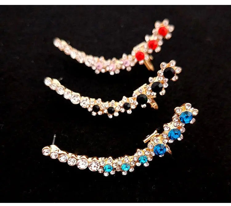 Ear Cuff Sweet Snowflake Diamond-Jewearrings