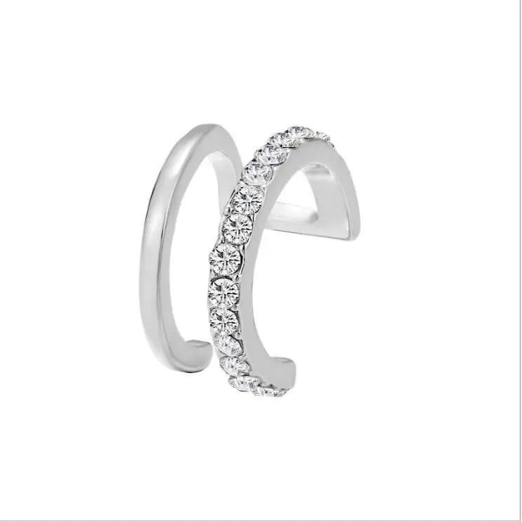 Ear Cuff Temperament Fashion Diamond-Jewearrings