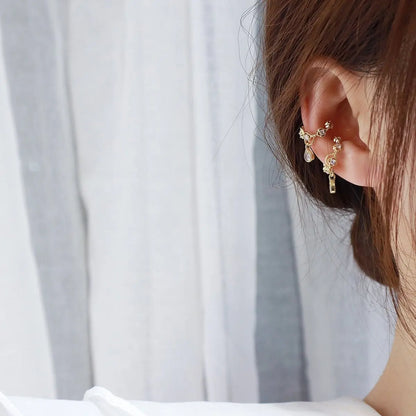 Ear Cuff Waterdrop Retro-Jewearrings