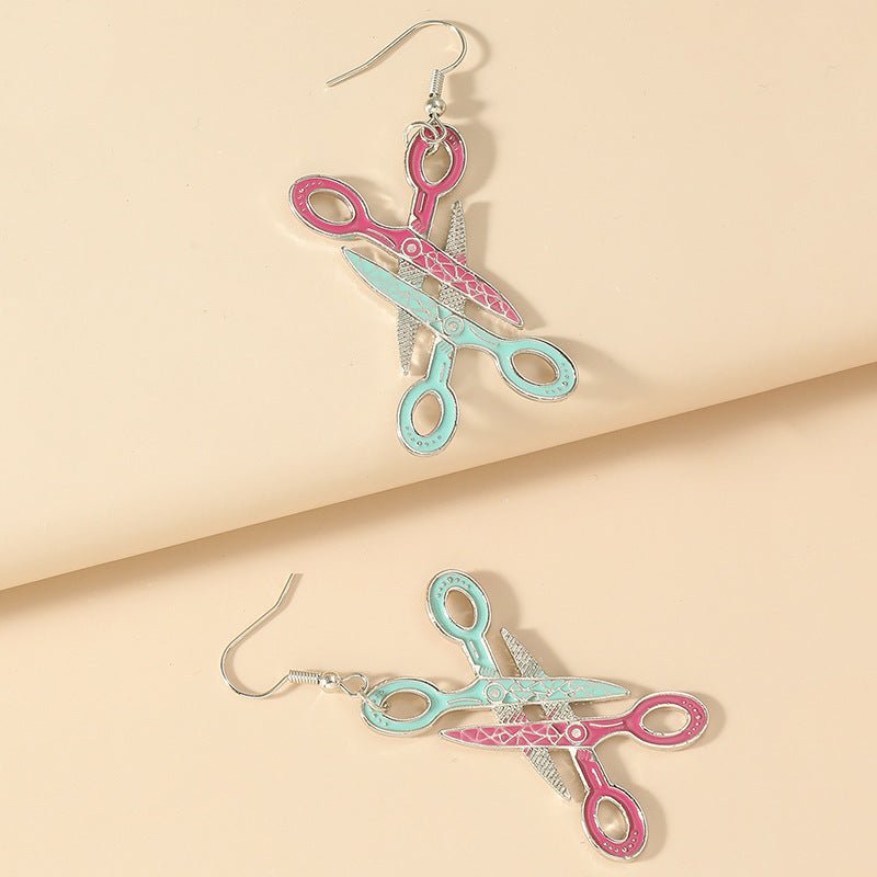 Earrings Creative Trendy Acrylic Personality Niche-Jewearrings