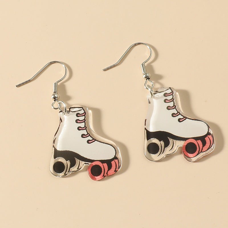 Earrings Creative Trendy Acrylic Personality Niche-Jewearrings