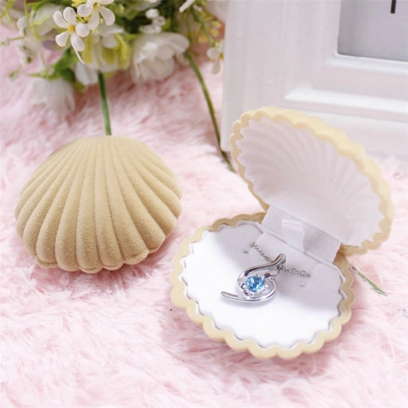 Earrings Cute Personality Universal Shell Jewelry Box-Jewearrings