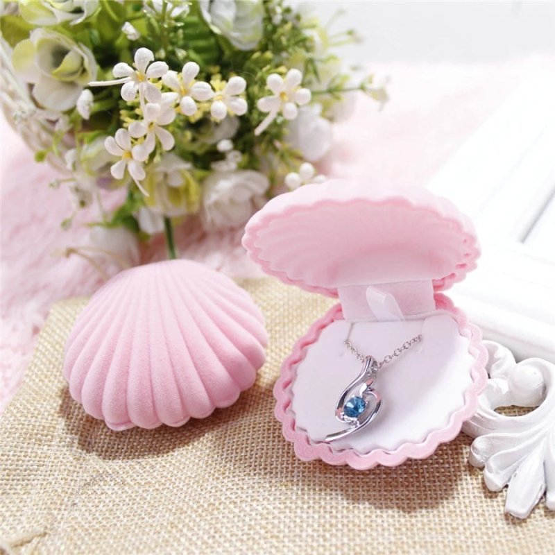 Earrings Cute Personality Universal Shell Jewelry Box-Jewearrings