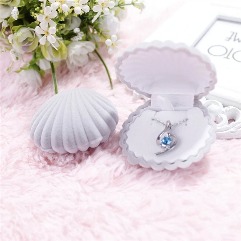 Earrings Cute Personality Universal Shell Jewelry Box-Jewearrings