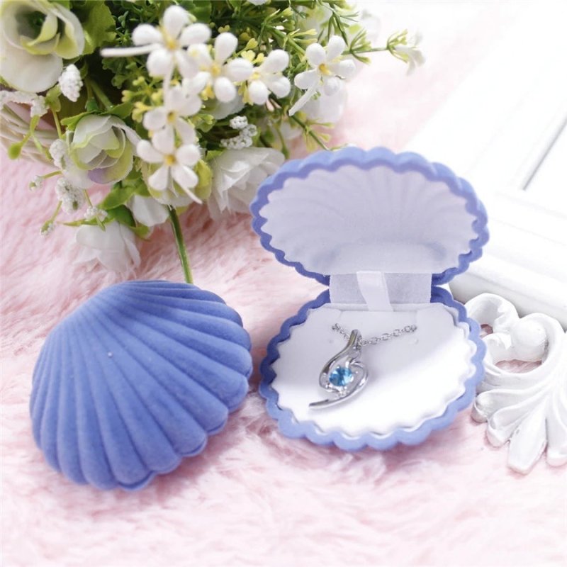 Earrings Cute Personality Universal Shell Jewelry Box-Jewearrings