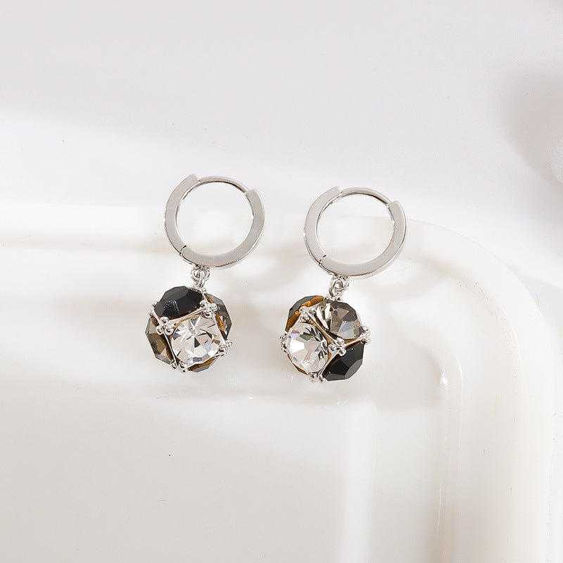 Earrings Korean Style Personalized Gold-plated Mini Retro Earrings-Jewearrings