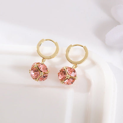 Earrings Korean Style Personalized Gold-plated Mini Retro Earrings-Jewearrings