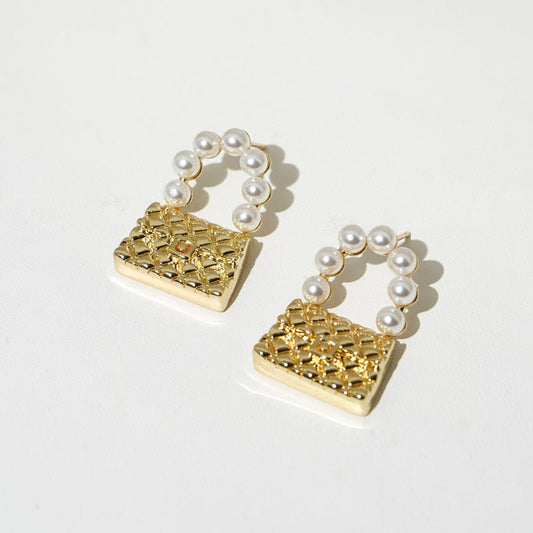 Earrings Plating Real Gold Without Fading S925 Silver Needle-Jewearrings