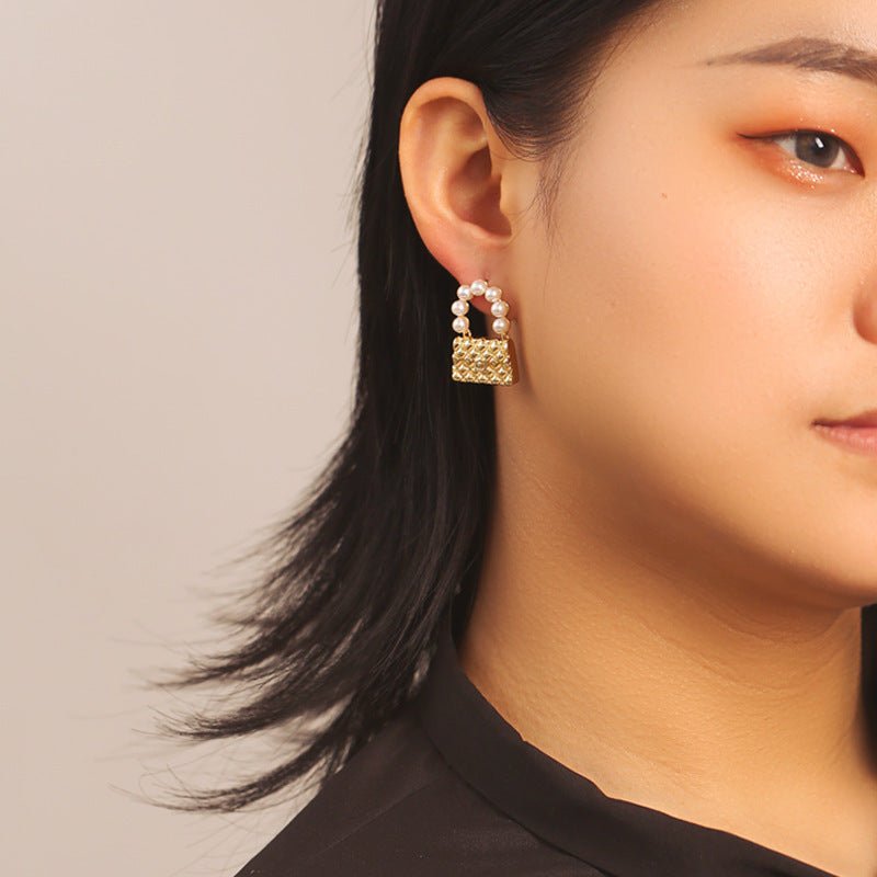 Earrings Plating Real Gold Without Fading S925 Silver Needle-Jewearrings