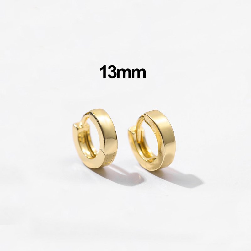 Earrings Temperament Simple Circle Small Hoop-Jewearrings