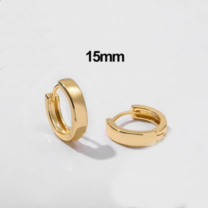 Earrings Temperament Simple Circle Small Hoop-Jewearrings