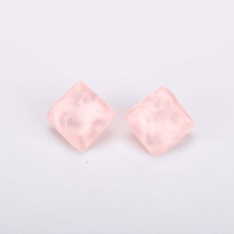 Silver Needle New Geometric Irregular Stud Earrings Dongdaemun-Jewearrings