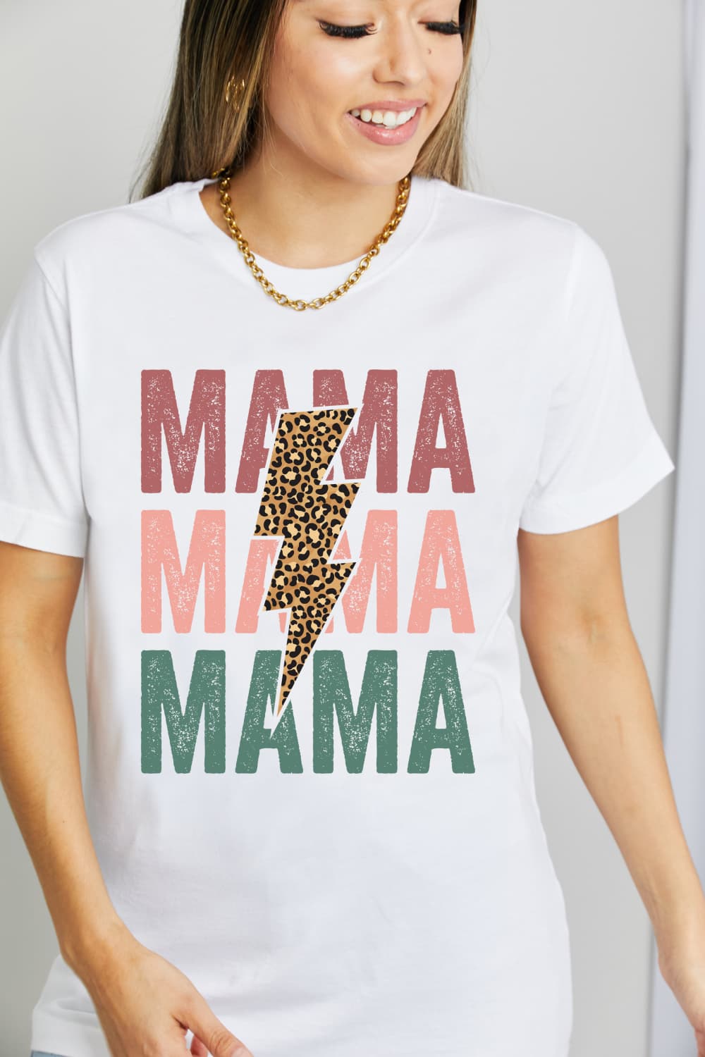 Simply Love Simply Love Full Size MAMA Graphic Cotton T-Shirt-Jewearrings