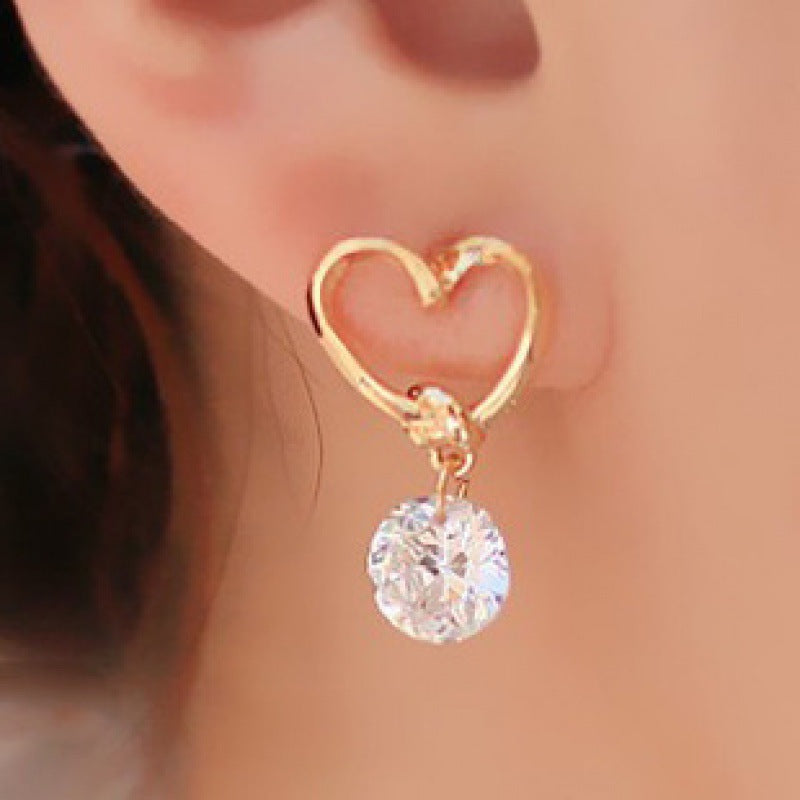 Korean Fashion Pearl Stud Earrings-Jewearrings