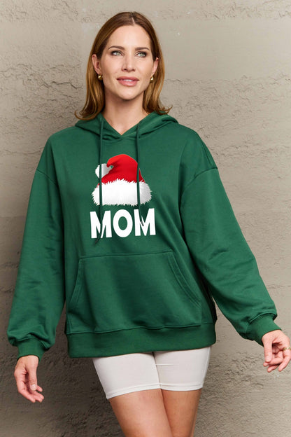 Simply Love Full Size MOM Graphic Hoodie-Jewearrings