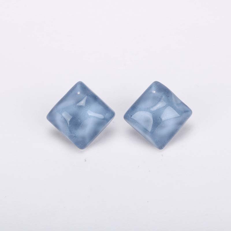 Silver Needle New Geometric Irregular Stud Earrings Dongdaemun-Jewearrings