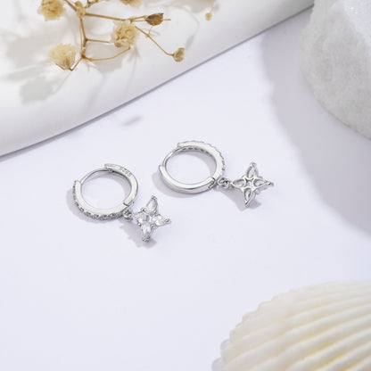 Elegant High-grade Earrings S925 Sterling Silver Earrings Anti-allergy Non-fading-Jewearrings