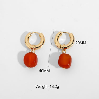 Women's Trendy Pearl Element Earrings-Jewearrings