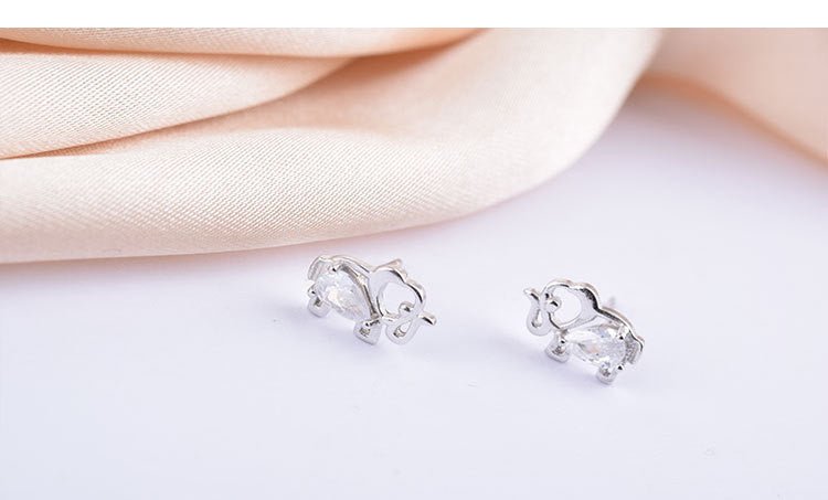 Elephant Earrings Cute Accessories-Jewearrings