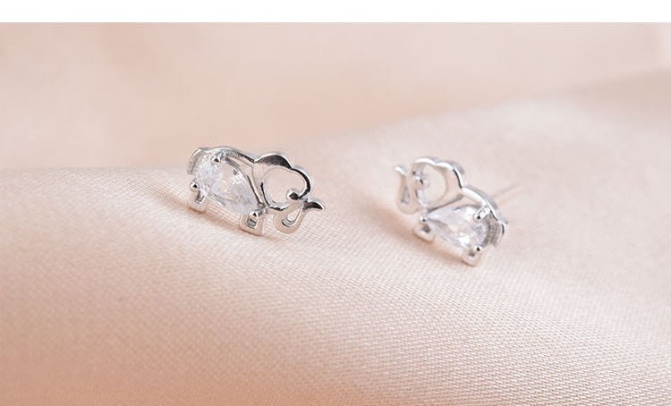 Elephant Earrings Cute Accessories-Jewearrings