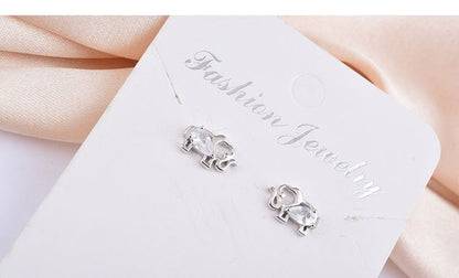 Elephant Earrings Cute Accessories-Jewearrings