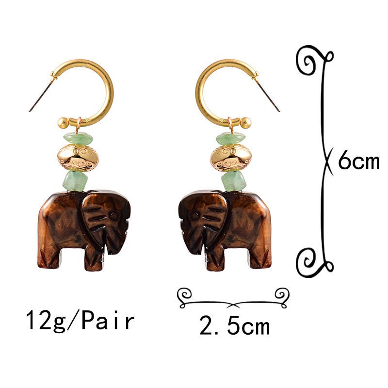 Elephant Earrings Cute Fashion Earrings-Jewearrings