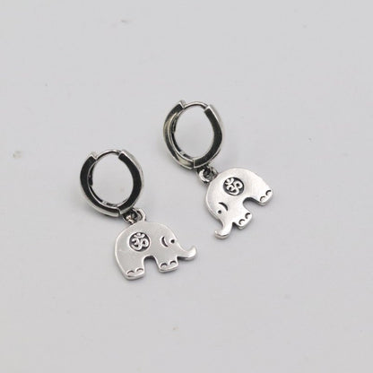 Elephant Earrings Lucky Baby Earrings-Jewearrings