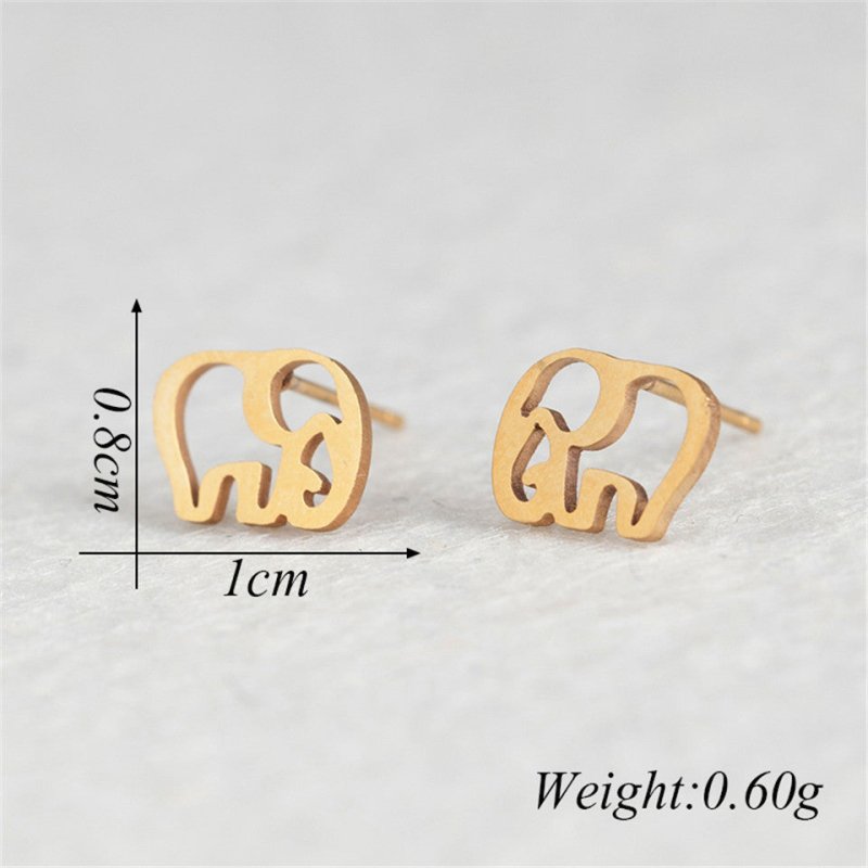 Elephant Earrings Simple Stylish Earrings-Jewearrings