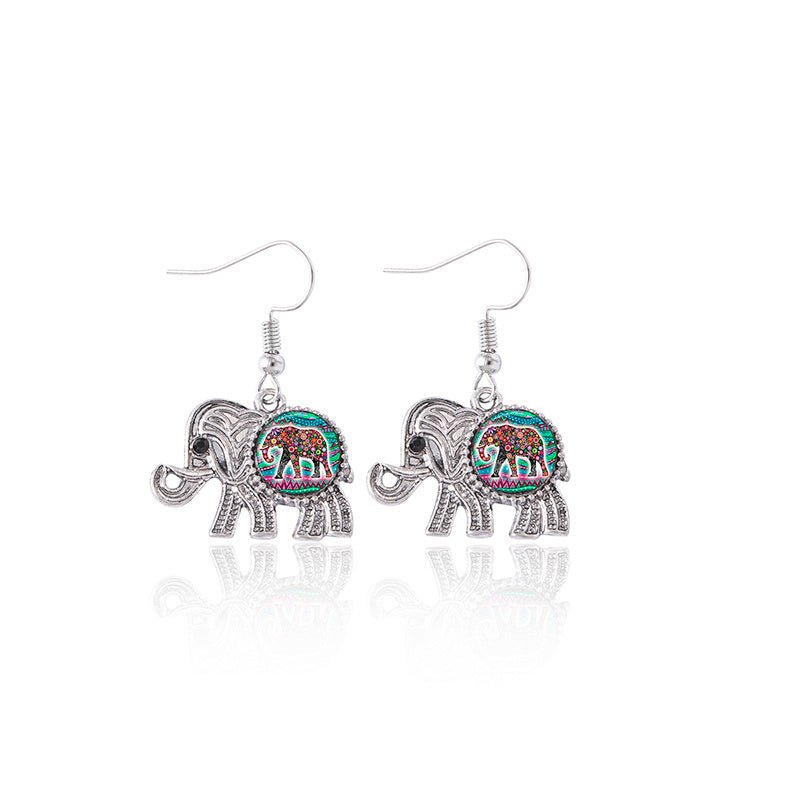 Elephant Earrings Vintage Jewelry Set-Jewearrings