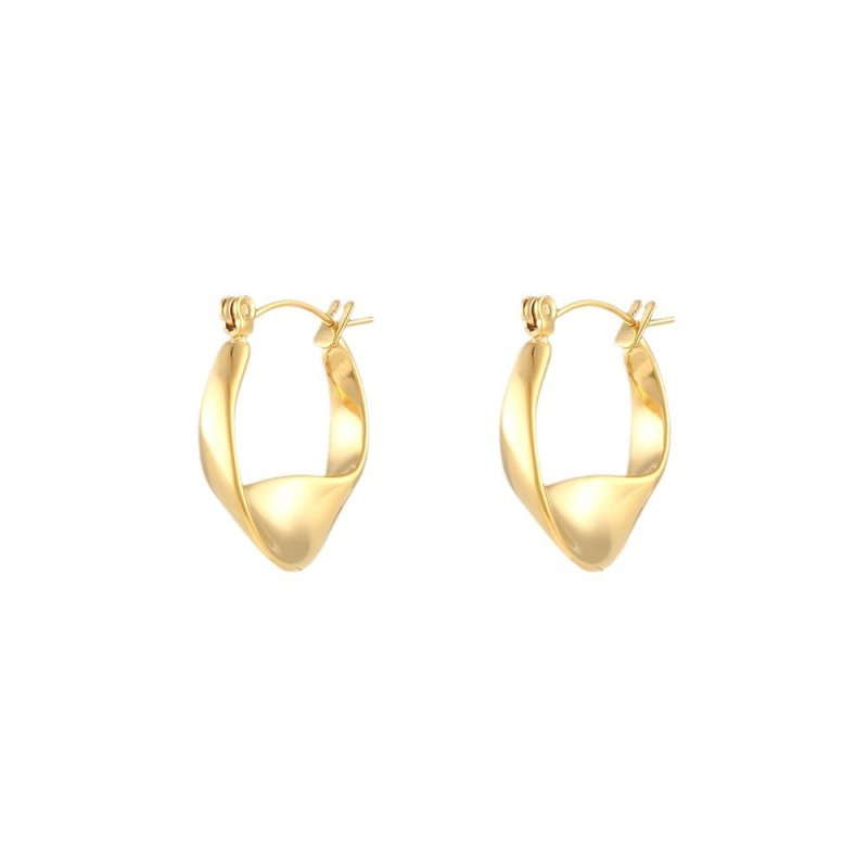 Esti Irregular Hoop Earrings-Jewearrings