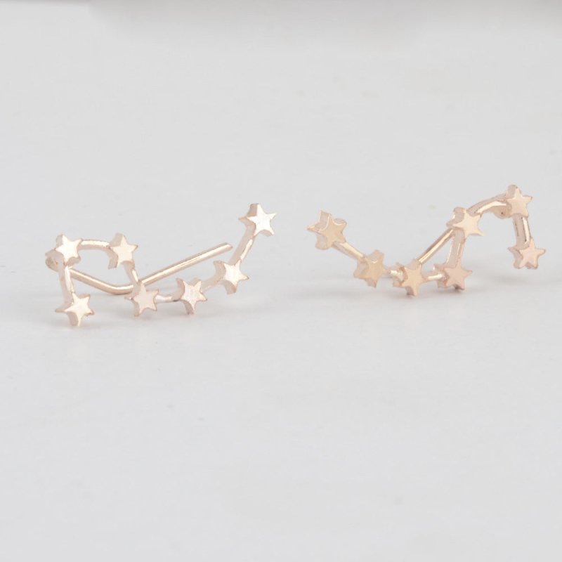 European American Jewelry Big Dipper Earrings Earrings Small Jewelry-Jewearrings