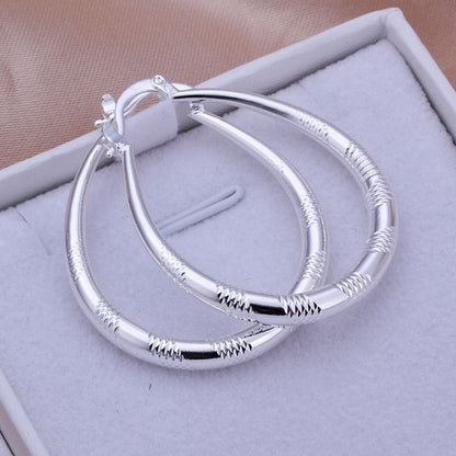 European And American Creative Ear Hoop Earrings-Jewearrings