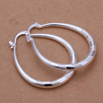 European And American Creative Ear Hoop Earrings-Jewearrings