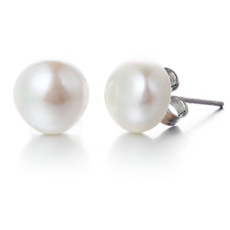 European And American Cross-border New Retro Freshwater Pearl Earrings-Jewearrings