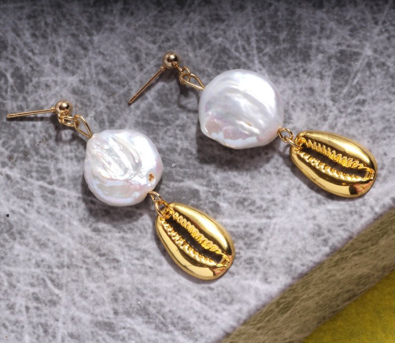 European And American Design Sense Baroque Pearl Earrings Female New Trendy Niche Temperament Fashion-Jewearrings