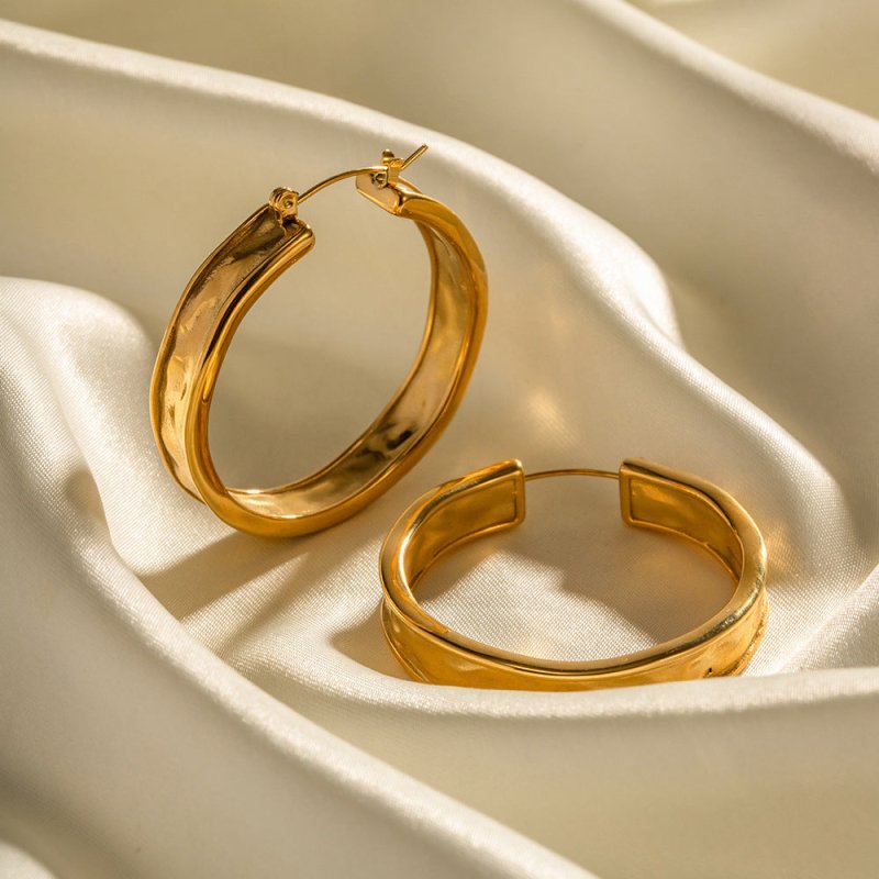 European And American Ins Style Earrings 18K Gold-Jewearrings