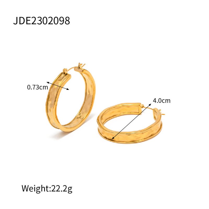 European And American Ins Style Earrings 18K Gold-Jewearrings