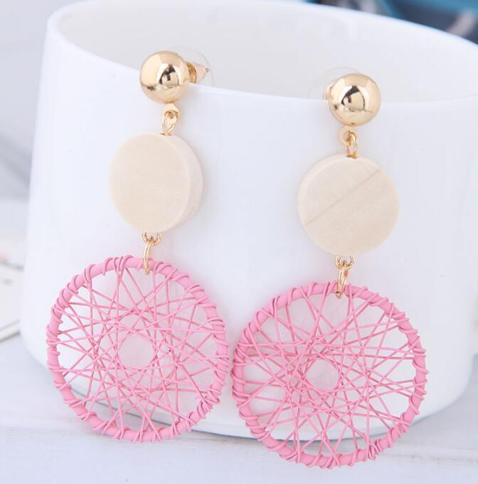 Exaggerated big circle earrings-Jewearrings