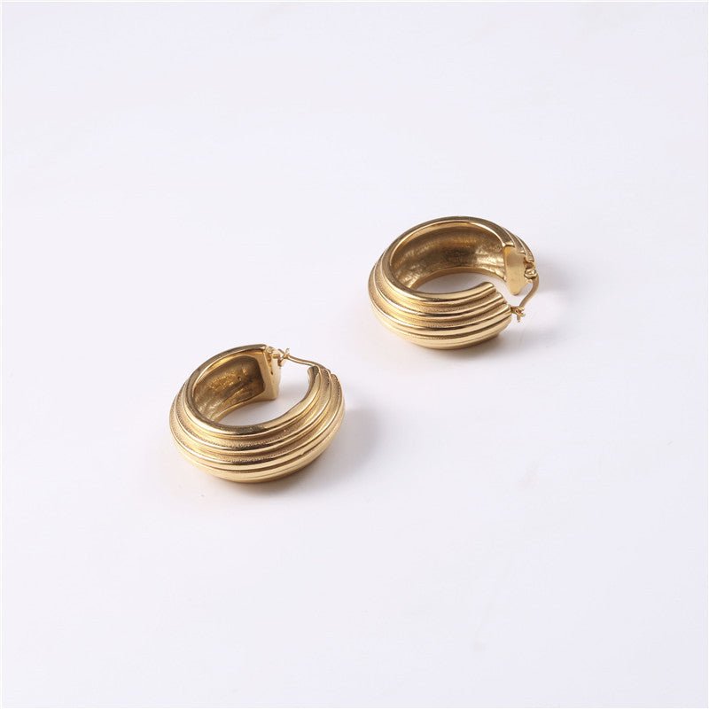 Exaggerated big earrings female temperament big earrings-Jewearrings