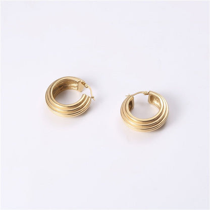 Exaggerated big earrings female temperament big earrings-Jewearrings