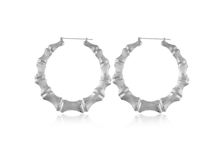 Exaggerated earrings Alloy geometric big wild European and American geometric earrings female-Jewearrings