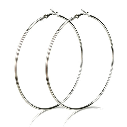 Exaggerated Popular Jewelry Large Hoop Earrings Diameter 90mm-Jewearrings