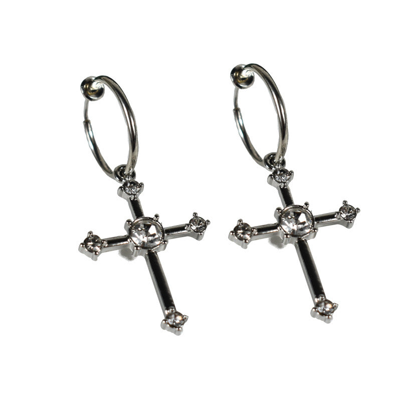 New Fashion Fashion Jewelry Earrings Cross Retro-Jewearrings