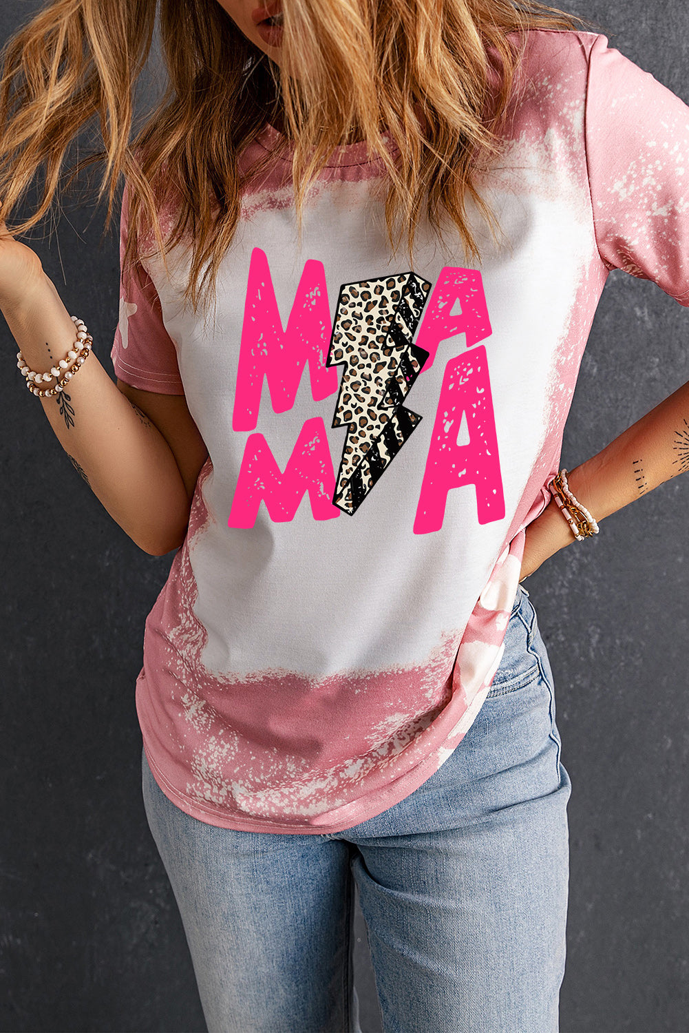 MAMA Graphic Printed Tee Shirt-Jewearrings