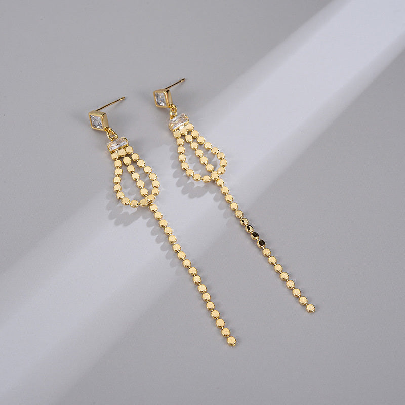 Temperament Female Gentle And Thin Natural Pearl Earrings-Jewearrings